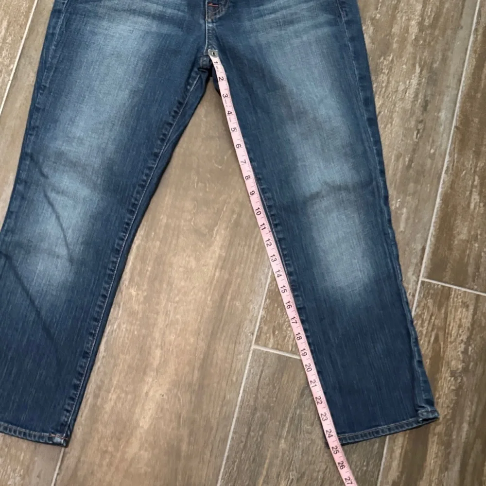 Vintage Lucky Brand Dark Blue Ankle Jeans - Picture 9 of 12